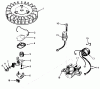 Toro 38210 (S-140) - S-140 Snowthrower, 1980 (0000001-0999999) Ersatzteile MAGNETO NO. 610794A