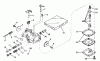 Toro 38220 (S-200) - S-200 Snowthrower, 1979 (9000001-9999999) Ersatzteile CARBURETOR NO. 631887