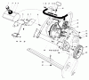 Toro 38220 (S-200) - S-200 Snowthrower, 1979 (9000001-9999999) Ersatzteile ENGINE ASSEMBLY (MODEL 38230)