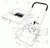Toro 38220 (S-200) - S-200 Snowthrower, 1979 (9000001-9999999) Ersatzteile SHROUD & HANDLE ASSEMBLY (MODEL 38230)