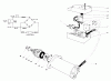 Toro 38220 (S-200) - S-200 Snowthrower, 1979 (9000001-9999999) Ersatzteile STARTER MOTOR & SWITCH ASSEMBLY (MODEL 38230)