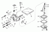 Toro 38225 (S-200) - S-200 Snowthrower, 1980 (0000001-0999999) Ersatzteile CARBURETOR NO. 631887 ENGINE MODEL AH520 TYPE 1585B UNIT MODEL 38225 (USED ON UNITS WITH SERIAL