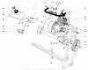 Toro 38225 (S-200) - S-200 Snowthrower, 1980 (0000001-0999999) Ersatzteile ENGINE ASSEMBLY (MODEL 38225)