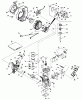 Toro 38232 (S-200) - S-200 Snowthrower, 1983 (3000001-3999999) Ersatzteile ENGINE ASSEMBLY ENGINE TECUMSEH MODEL NO. AH520 TYPE 1602, 1602AAND 1602B