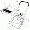 Toro 38232 (S-200) - S-200 Snowthrower, 1983 (3000001-3999999) Ersatzteile SHROUD & HANDLE ASSEMBLY