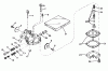 Toro 38232 (S-200) - S-200 Snowthrower, 1985 (5000001-5999999) Ersatzteile CARBURETOR NO. 632142 (ENGINE MODEL NO. AH520 TYPE 1602)
