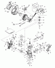 Toro 38232 (S-200) - S-200 Snowthrower, 1985 (5000001-5999999) Ersatzteile ENGINE ASSEMBLY (ENGINE TECUMSEH MODEL NO. AH520 TYPE 1602)
