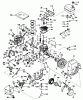 Toro 38240 (421) - 421 Snowthrower, 1979 (9000001-9999999) Ersatzteile ENGINE TECUMSEH MODEL HS40-55513E
