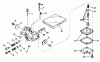 Toro 38242 (S-200) - S-200 Snowthrower, 1983 (3000001-3999999) Ersatzteile CARBURETOR NO. 632142