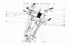 Toro 38250 (421) - 421 Snowthrower, 1980 (0000001-0999999) Ersatzteile HANDLE ASSEMBLY