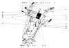 Toro 38250 (421) - 421 Snowthrower, 1981 (1000001-1999999) Ersatzteile HANDLE ASSEMBLY