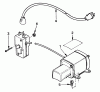 Toro 38250 (421) - 421 Snowthrower, 1981 (1000001-1999999) Ersatzteile STARTER MOTOR KIT 110V MODEL 23-3790 (CANADA ONLY)