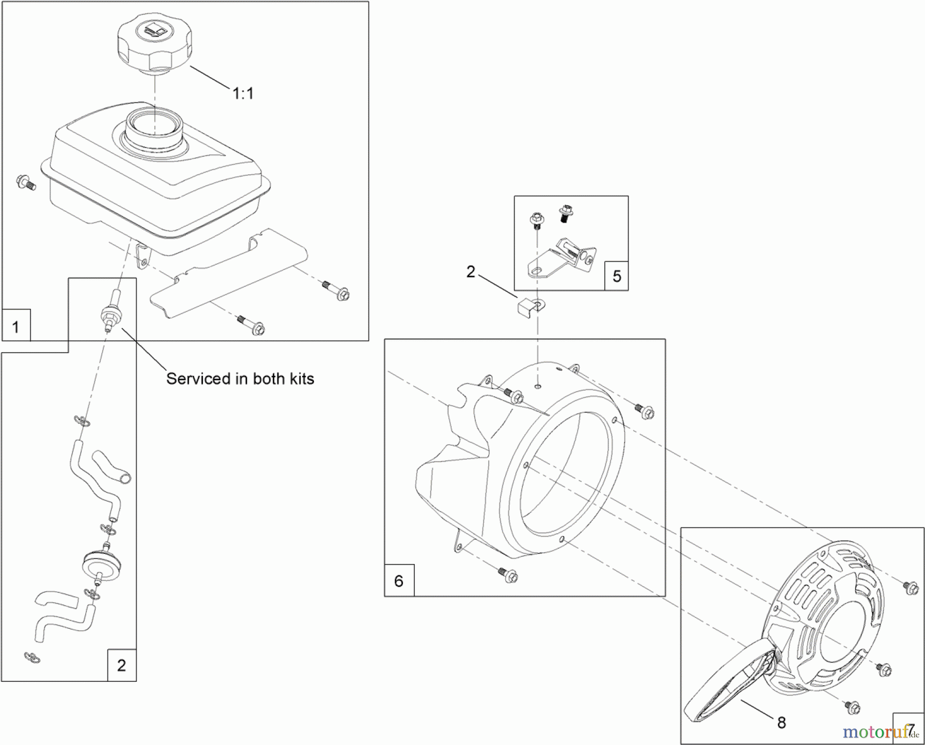  Toro Neu Snow Blowers/Snow Throwers Seite 1 38272 (418 ZR) - Toro Power Clear 418 ZR Snowthrower, 2013 (SN 313000001-313999999) ENGINE ASSEMBLY NO. 3