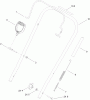 Toro 38272 (418 ZR) - Power Clear 418 ZR Snowthrower, 2013 (SN 313000001-313999999) Ersatzteile HANDLE ASSEMBLY