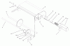 Toro 62925 - 5.5 hp Lawn Vacuum, 2004 (240000001-240999999) Ersatzteile TRACTION ASSEMBLY