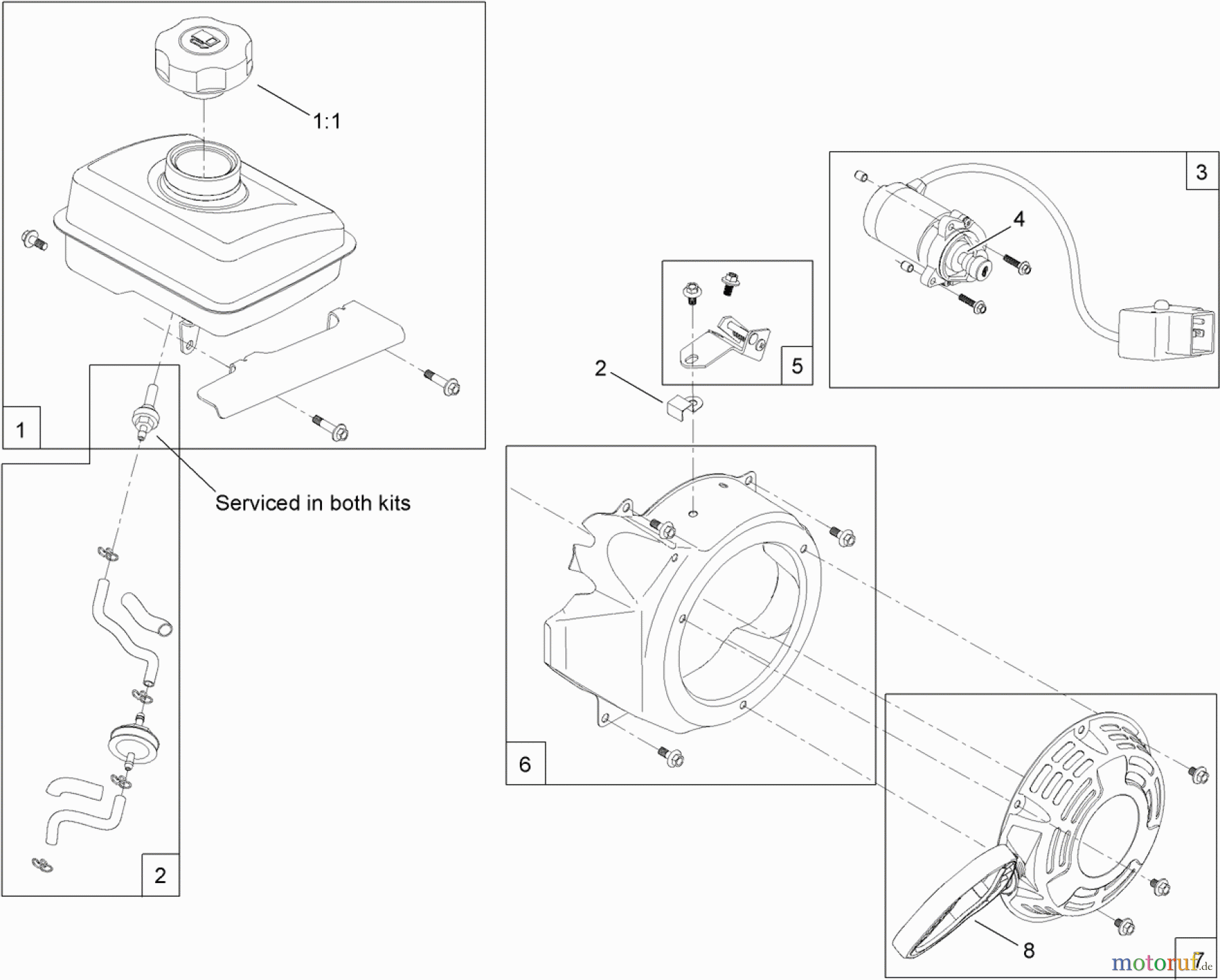 Toro Neu Snow Blowers/Snow Throwers Seite 1 38282 (418 ZE) - Toro Power Clear 418 ZE Snowthrower, 2013 (SN 313000001-313999999) ENGINE ASSEMBLY NO. 3