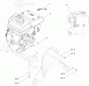 Toro 38283 - Powerlite Snowthrower, 2012 (312000001-312999999) Ersatzteile ENGINE AND MOUNTING ASSEMBLY