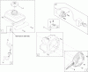 Toro 38283 - Powerlite Snowthrower, 2013 (SN 313000001-313999999) Ersatzteile ENGINE ASSEMBLY NO. 3