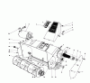 Toro 38305C - Power Shovel Snowthrower, 1987 (7000001-7999999) Ersatzteile ROTOR HOUSING ASSEMBLY
