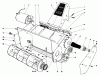 Toro 38310 - Power Shovel Snowthrower, 1980 (0000001-0999999) Ersatzteile ROTOR HOUSING ASSEMBLY