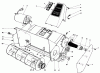 Toro 38310 - Power Shovel Snowthrower, 1982 (2000001-2999999) Ersatzteile ROTOR HOUSING ASSEMBLY