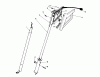 Toro 38310 - Power Shovel Snowthrower, 1984 (4000001-4999999) Ersatzteile HANDLE ASSEMBLY