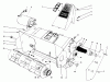 Toro 38310 - Power Shovel Snowthrower, 1989 (9000001-9999999) Ersatzteile ROTOR HOUSING ASSEMBLY