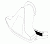 Toro 62933 - 5 hp Lawn Blower, 1977 (7000001-7999999) Ersatzteile FLAP KIT MODEL NO. 59086