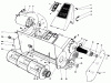 Toro 38315 - Power Shovel Snowthrower, 1982 (2000001-2999999) Ersatzteile ROTOR HOUSING ASSEMBLY