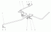 Toro 62933 - 5 hp Lawn Blower, 1977 (7000001-7999999) Ersatzteile HITCH KIT MODEL NO. 59087