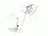 Toro 38350 - Gas Power Shovel Snowthrower, 1985 (5000001-5999999) Ersatzteile HANDLE ASSEMBLY