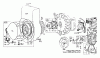 Toro 62933 - 5 hp Lawn Blower, 1977 (7000001-7999999) Ersatzteile REWIND STARTER