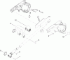 Toro 38361 - Power Shovel, 2012 (312000001-312999999) Ersatzteile HANDLE ASSEMBLY