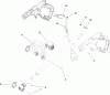 Toro 38365 - Power Shovel Plus, 2008 (280000001-280999999) Ersatzteile HANDLE ASSEMBLY