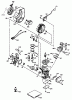 Toro 38405 (1000) - CCR 1000 Snowthrower, 2000 (200000001-200999999) Ersatzteile ENGINE TECUMSEH MODEL NO. HSK635-1721A