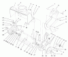 Toro 38405 (1000) - CCR 1000 Snowthrower, 2000 (200000001-200999999) Ersatzteile HOUSING & SIDE PLATE ASSEMBLY