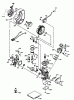 Toro 38405 (1000) - CCR 1000 Snowthrower, 2001 (210000001-210999999) Ersatzteile ENGINE TECUMSEH MODEL NO. HSK635-1721A