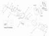 Toro 38405 (1000) - CCR 1000 Snowthrower, 2001 (210000001-210999999) Ersatzteile MOTOR & SWITCH HOUSING ASSEMBLY (120 VOLT)