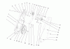 Toro 38409 (2400) - CCR 2400 Snowthrower, 1998 (8900001-8999999) Ersatzteile PULLEY AND COVER ASSEMBLY