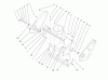 Toro 38409 (2400) - CCR 2400 Snowthrower, 1998 (8900001-8999999) Ersatzteile SIDE PLATE SCRAPER ASSEMBLY
