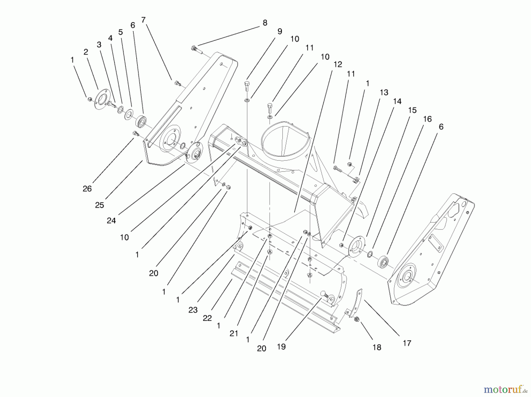 Toro Neu Snow Blowers/Snow Throwers Seite 1 38409 (2400) - Toro CCR 2400 Snowthrower, 1998 (8900001-8999999) SIDE PLATE SCRAPER ASSEMBLY
