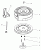 Toro 38411 (2400) - CCR 2400 Snowthrower, 1997 (7900001-7999999) Ersatzteile RECOIL STARTER ASSEMBLY NO. 590743 (OPTIONAL)