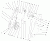 Toro 38413 (2450) - CCR 2450 Snowthrower, 2000 (000000001-000999999) Ersatzteile IMPELLER DRIVE ASSEMBLY