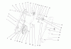 Toro 38414 (2400) - CCR 2400 Snowthrower, 1998 (8900001-8999999) Ersatzteile PULLEY AND COVER ASSEMBLY
