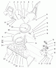 Toro 38414 (2400) - CCR 2400 Snowthrower, 1999 (9900001-9999999) Ersatzteile DEFLECTOR AND DISCHARGE ASSEMBLY