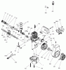 Toro 38415 (2400) - CCR 2400 Snowthrower, 1997 (7900001-7999999) Ersatzteile ENGINE TECUMSEH MODEL NO. HSK850 TYPE 8312B