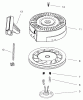 Toro 38415 (2400) - CCR 2400 Snowthrower, 1997 (7900001-7999999) Ersatzteile RECOIL STARTER ASSEMBLY NO. 590743 (OPTIONAL)
