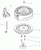 Toro 38421 (2500) - CCR 2500 Snowthrower, 1997 (7900001-7999999) Ersatzteile RECOIL STARTER ASSEMBLY NO. 590743 (OPTIONAL)