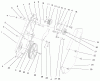 Toro 38424 (2500) - CCR 2500 Snowthrower, 1998 (8900001-8999999) Ersatzteile PULLEY AND COVER ASSEMBLY