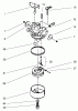 Toro 38425 (2500) - CCR 2500 Snowthrower, 1997 (7900001-7999999) Ersatzteile CARBURETOR ASSEMBLY NO. 632751